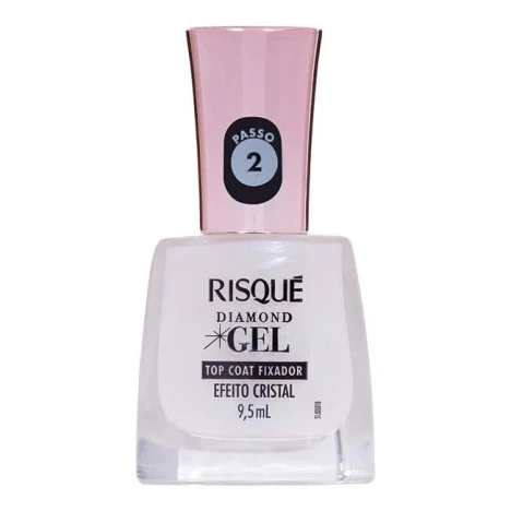 ESM.RISQUE 9,5ML DGEL TOP COAT EFEITO CRISTAL
