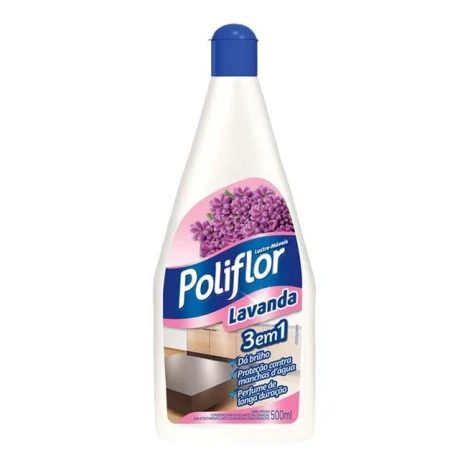 LUSTRA M.POLIFLOR LAVANDA 500ML