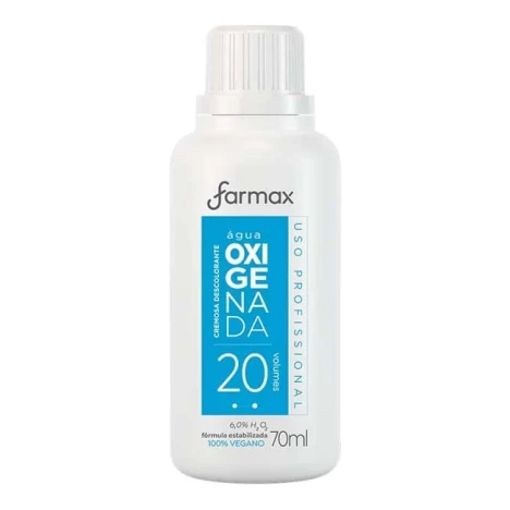 AGUA OXIGENADA DESCOLARANTE CREMOSA 20 VOLUMES FARMAX 70ML