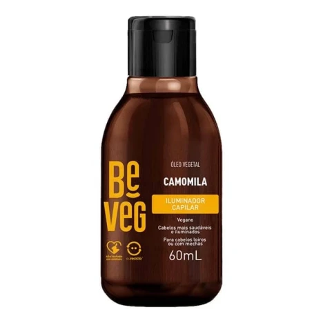 ÓLEO ILUMINADOR CAPILAR CAMOMILA BEVEG 60ML