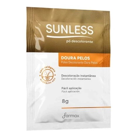 PO DESCOLORANTE DOURA PELOS SUNLESS 8G