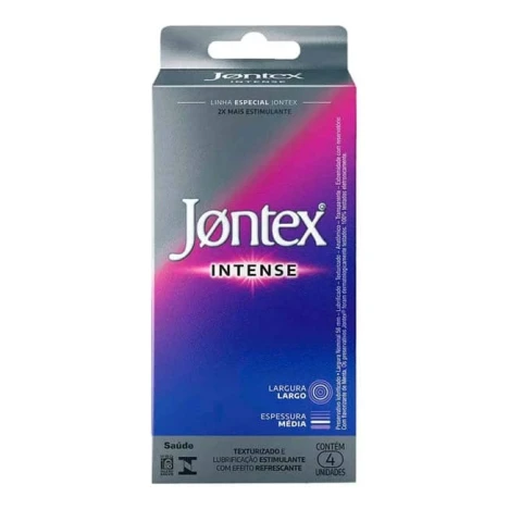 PRES.JONTEX LUBRI.INTENSE C/4