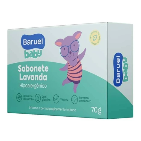 SAB.BARRA BARUEL BABY 70G LAVANDA