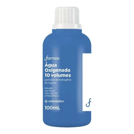 AGUA OXIGENADA ANTISSEP.10V FARMAX 100ML