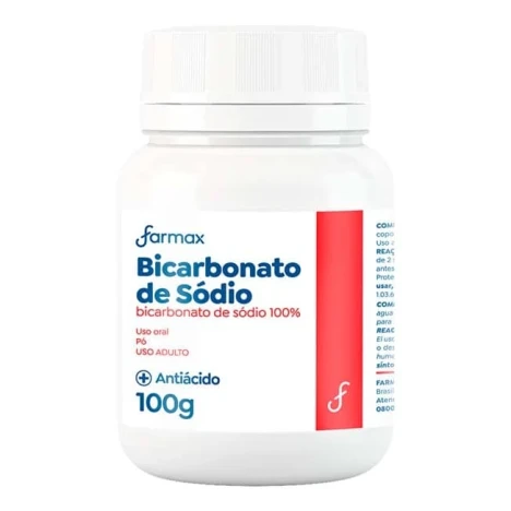 BICARBONATO DE SODIO MED. FARMAX 100G