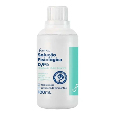 SOLUCAO FISIOLÓGICA FARMAX 100ML