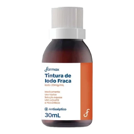 TINTURA DE IODO 2% FARMAX 30ML