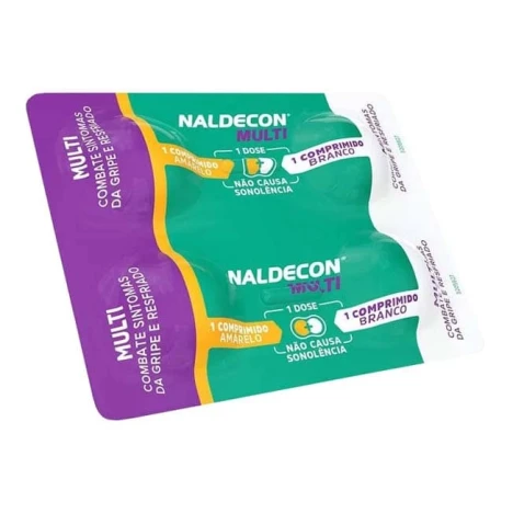 NALDECON MULTI 400MG 4 COMPR.
