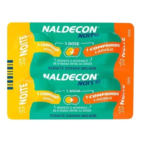 NALDECON NOITE 800MG 4 COMPR.