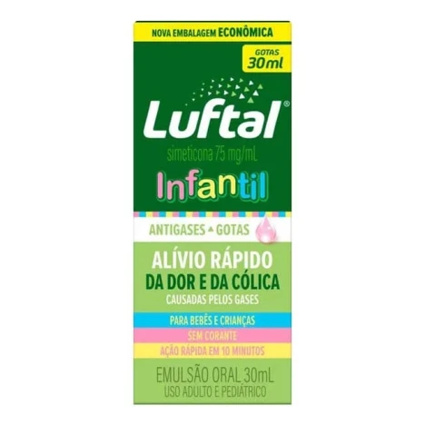 LUFTAL 75MG INFANTIL 30ML GOTAS EMB.ECON.