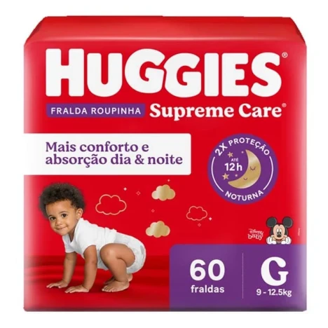 FR.HUGGIES SUP.CARE ROUP. HIPER G C/60