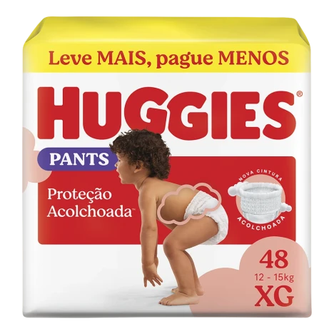 Fralda Huggies Supreme Care Roup. Hiper Xg C/48