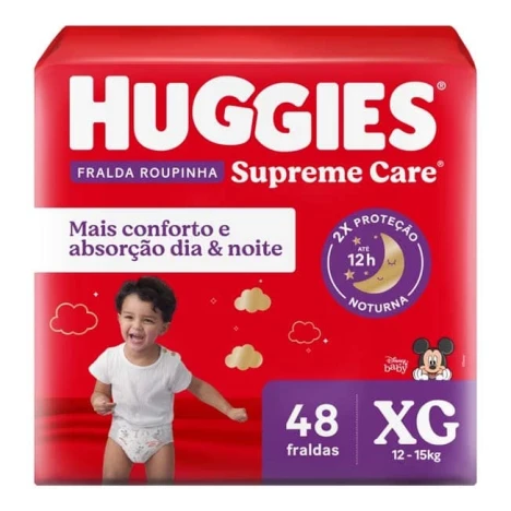 FR.HUGGIES SUP.CARE ROUP. HIPER XG C/48