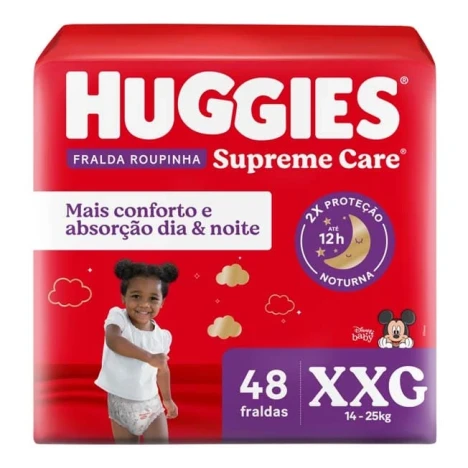 FR.HUGGIES SUP.CARE ROUP. HIPER XXG C/48