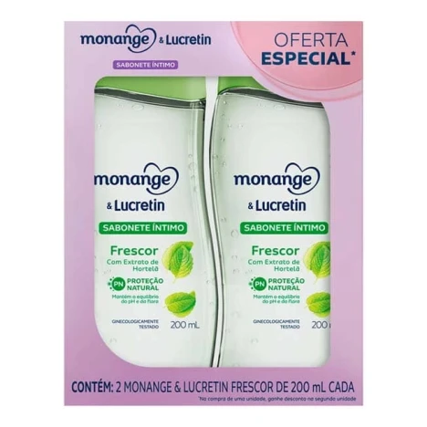 KIT SAB INT. MONANGE 200ML FRESCOR HORTELA C/2