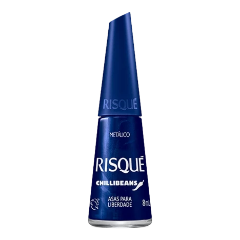 Esmalte Risque 8ml Chilli Beans Metal Asas Para Liberdade C/6