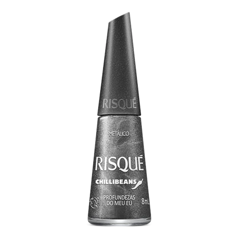 Esmalte Risque 8ml Chilli Beans Metal Profun Do Meu Eu C/6