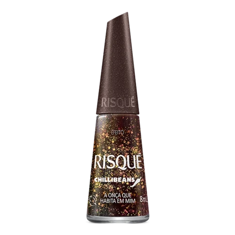 Esmalte Risque 8ml Chilli Beans Ef Onca Que Habi Em Mim C/6